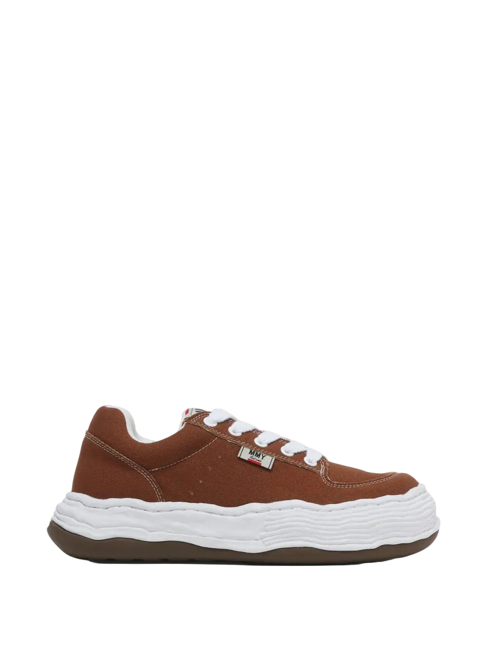 Oliver original sole canvas low-top sneakers-MAISON MIHARA YASUHIRO-310542-40-Verso