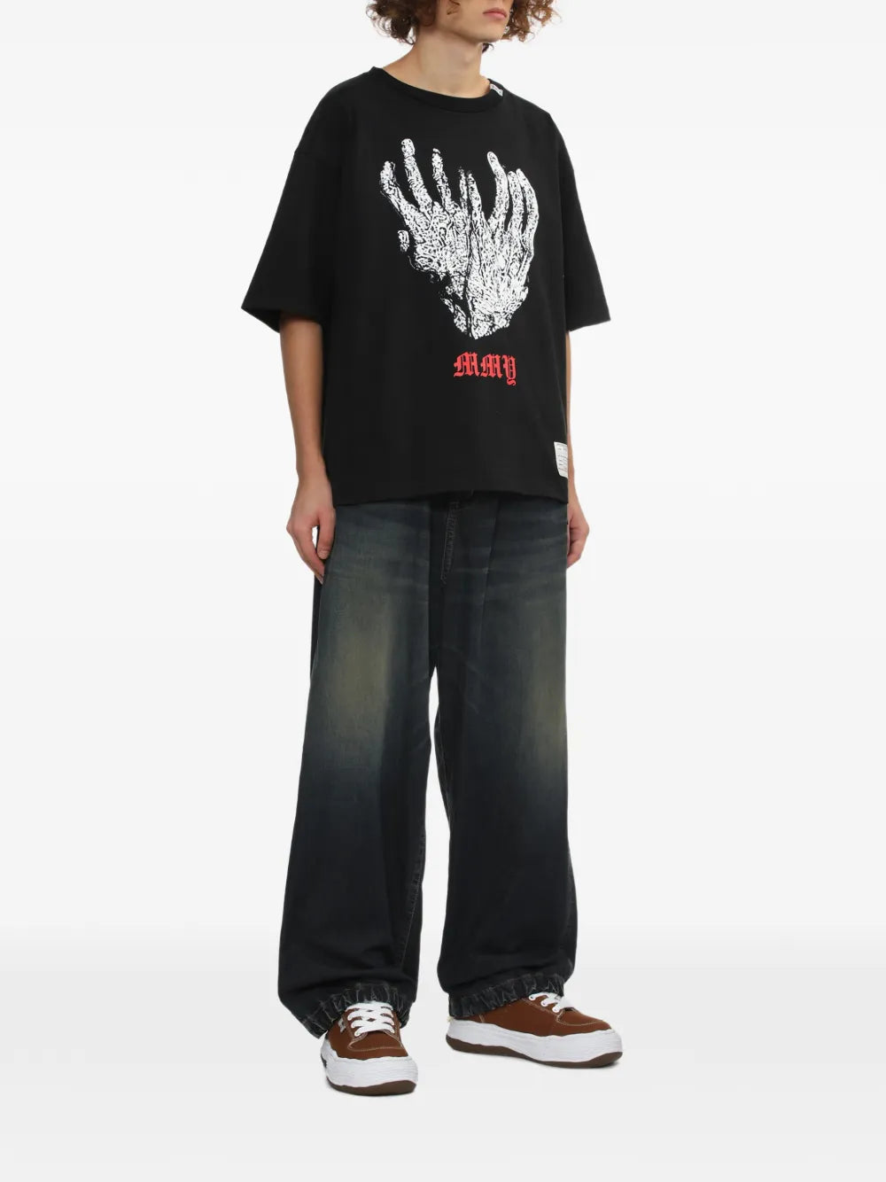 Oliver original sole canvas low-top sneakers-MAISON MIHARA YASUHIRO-Verso