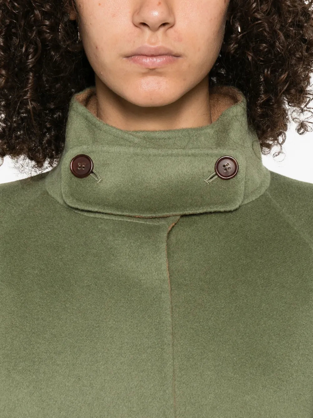 Olympia balloon-sleeve belted coat-ALICIA AUDREY-Verso