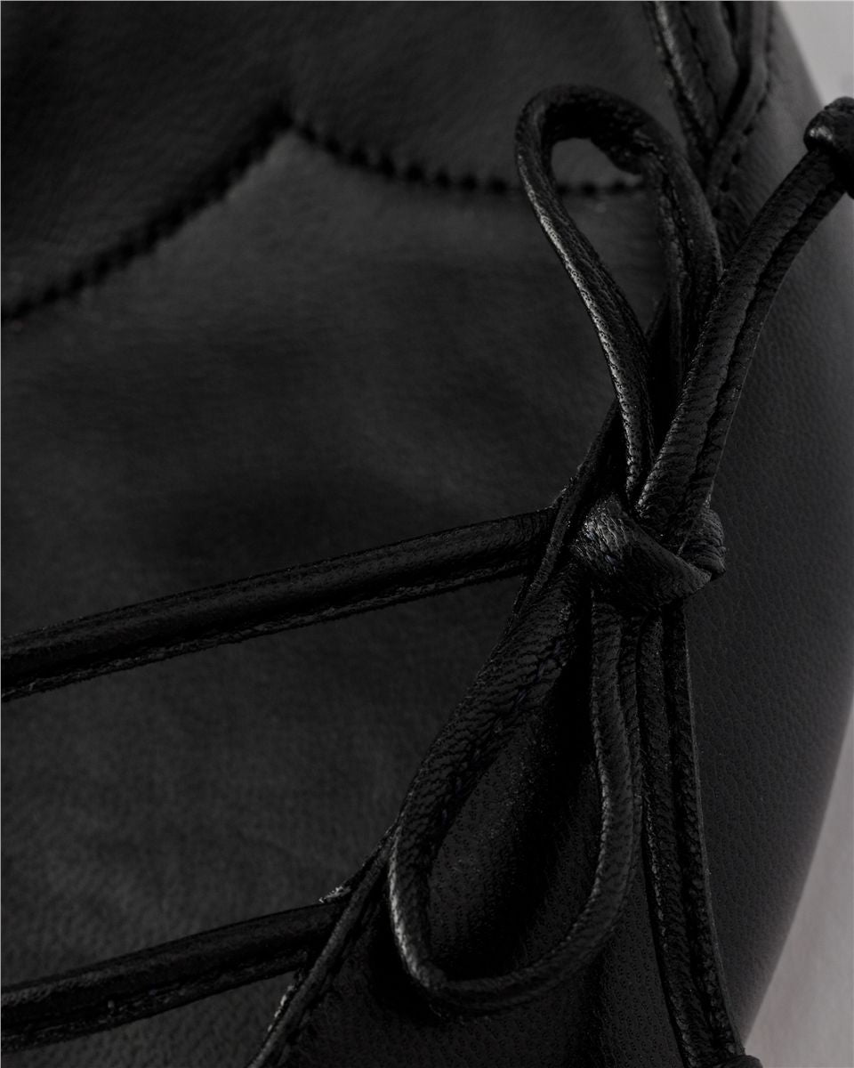 Open-side leather pumps-PRADA-Verso