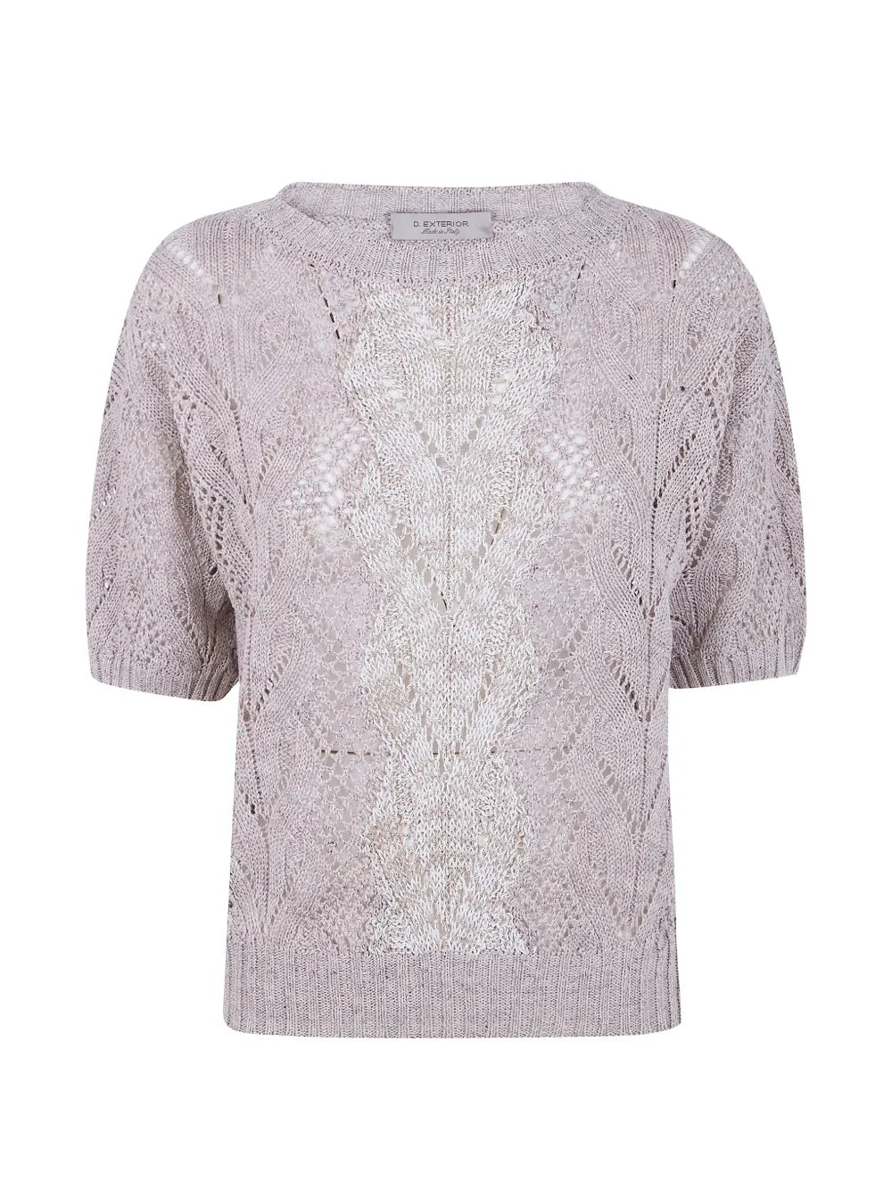 D.exterior openwork t-shirt-DEXTERIOR-308616-S-Verso