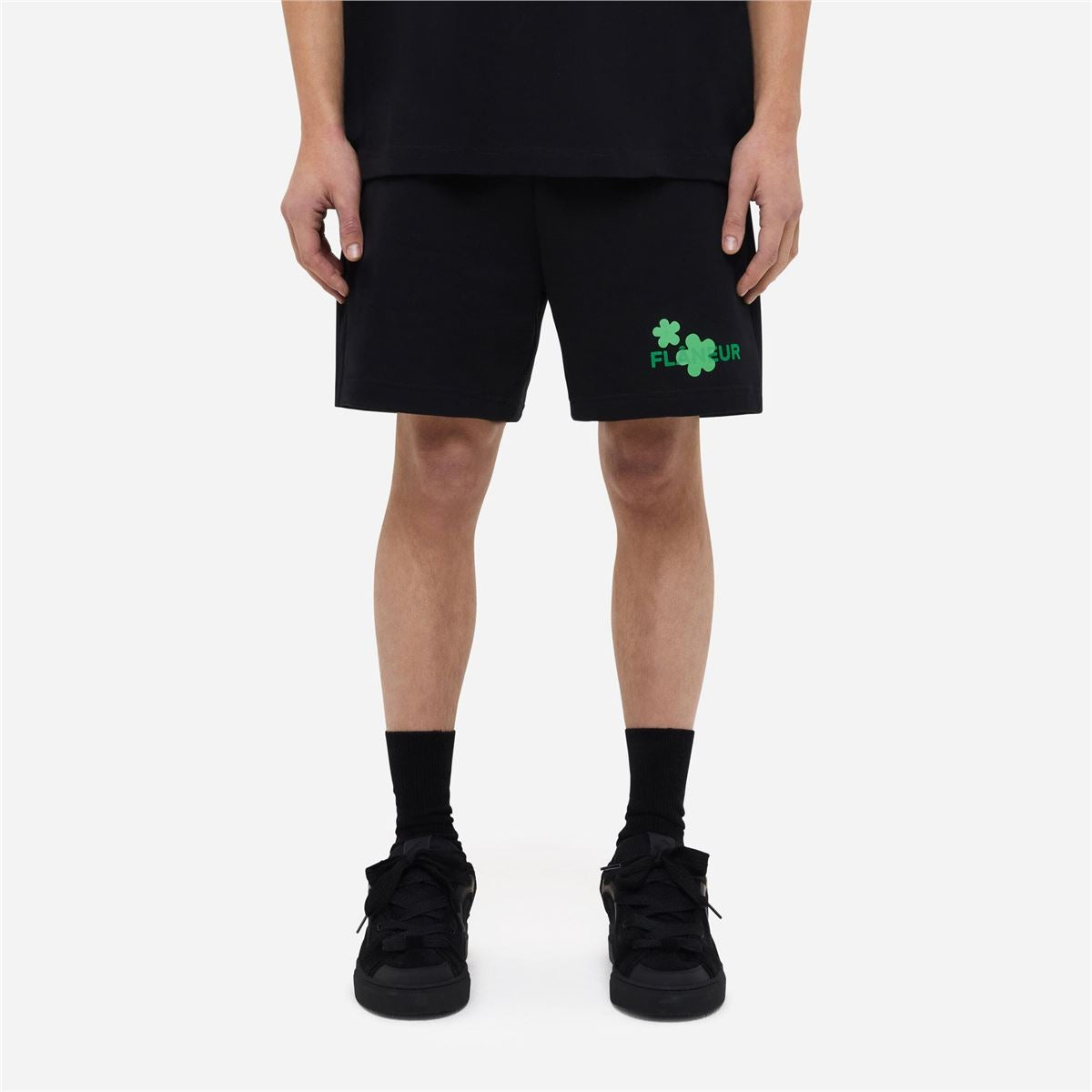organic flower shorts-FLANEUR-Verso