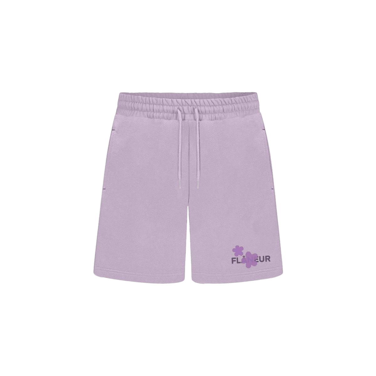 organic flower shorts-FLANEUR-Verso
