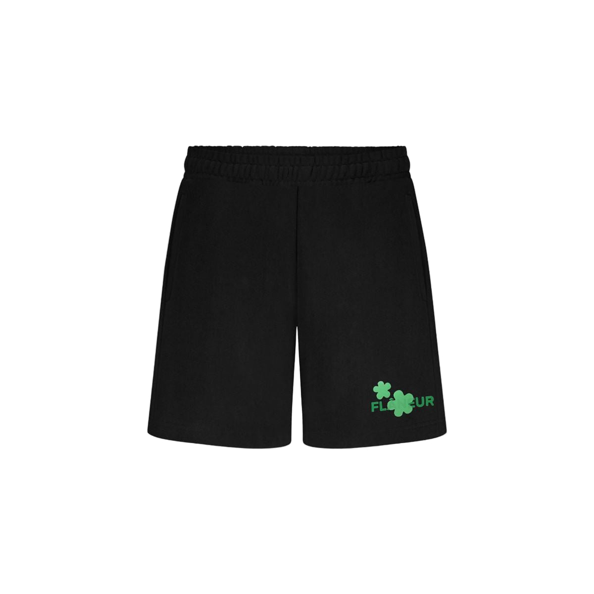 organic flower shorts-FLANEUR-Verso