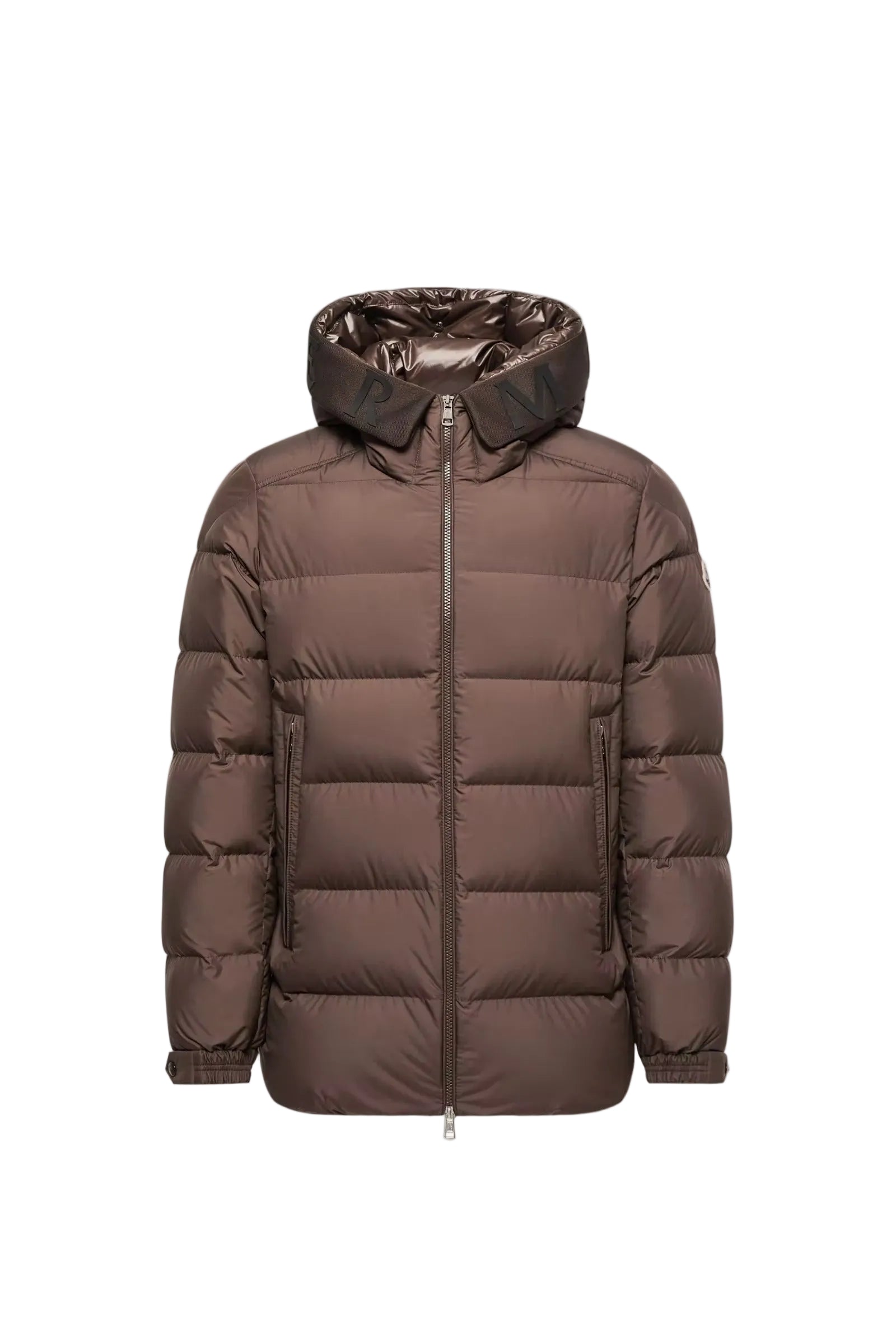 Orvelle hooded mid-length down jacket-MONCLER-312615-1-Verso