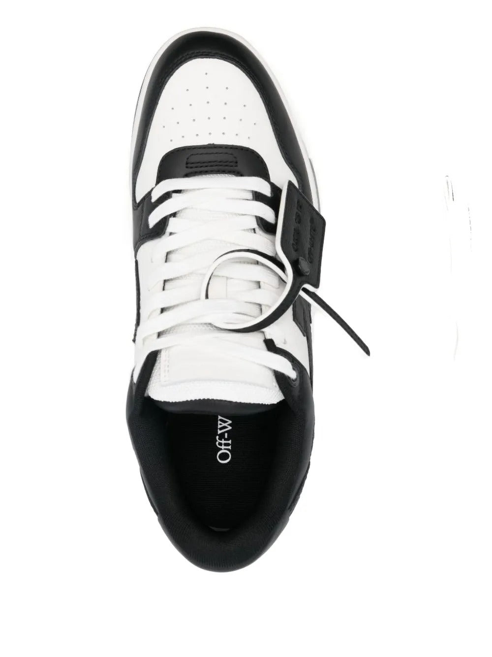 Out Of Office Arrow-detail Leather Low-top Sneakers-OFF-WHITE-Verso