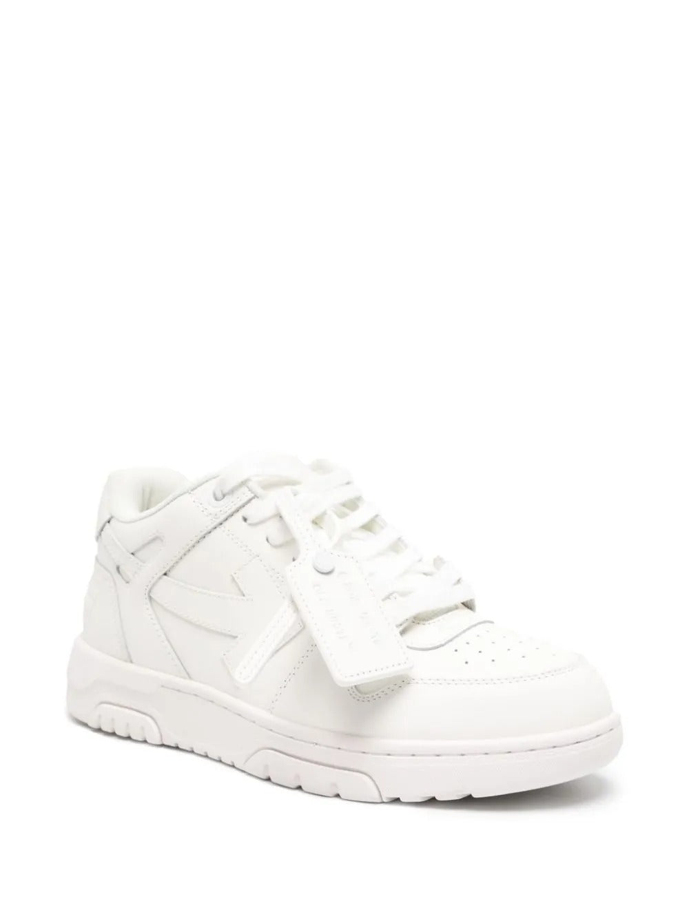 Out of Office Leather Sneakers-OFF-WHITE-Verso