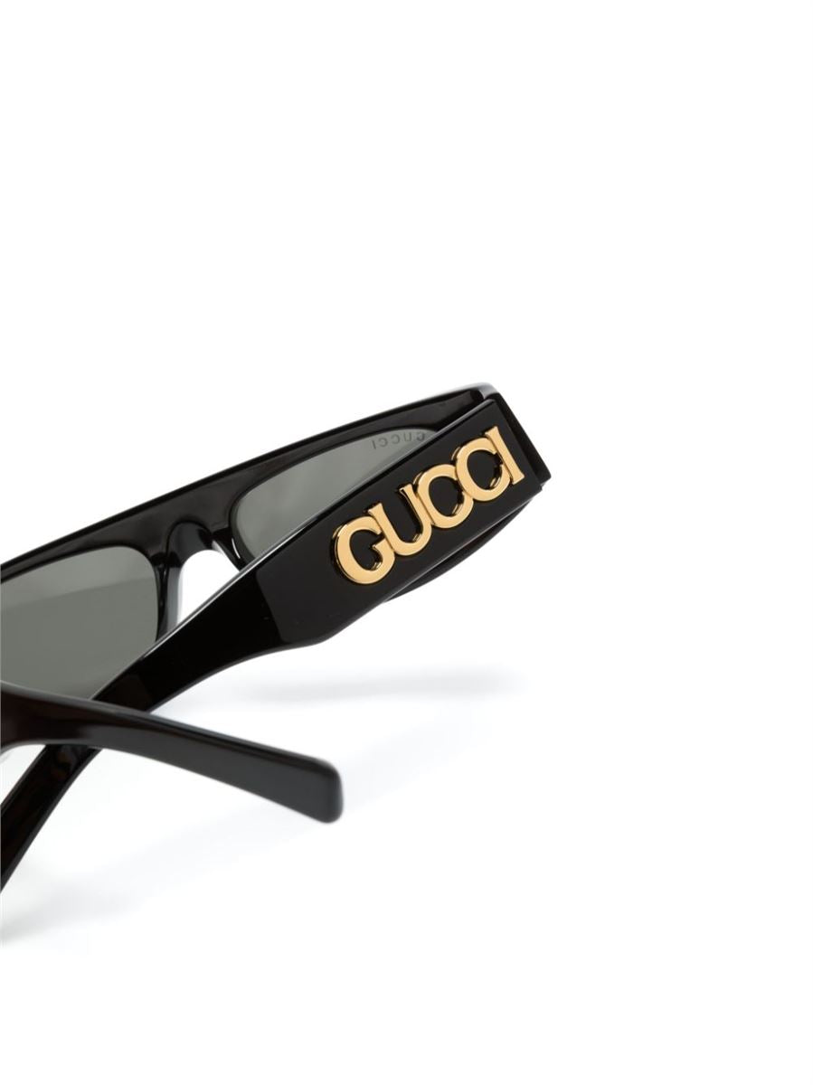 OVAL-FRAME SUNGLASSES -  GUCCI -  Verso