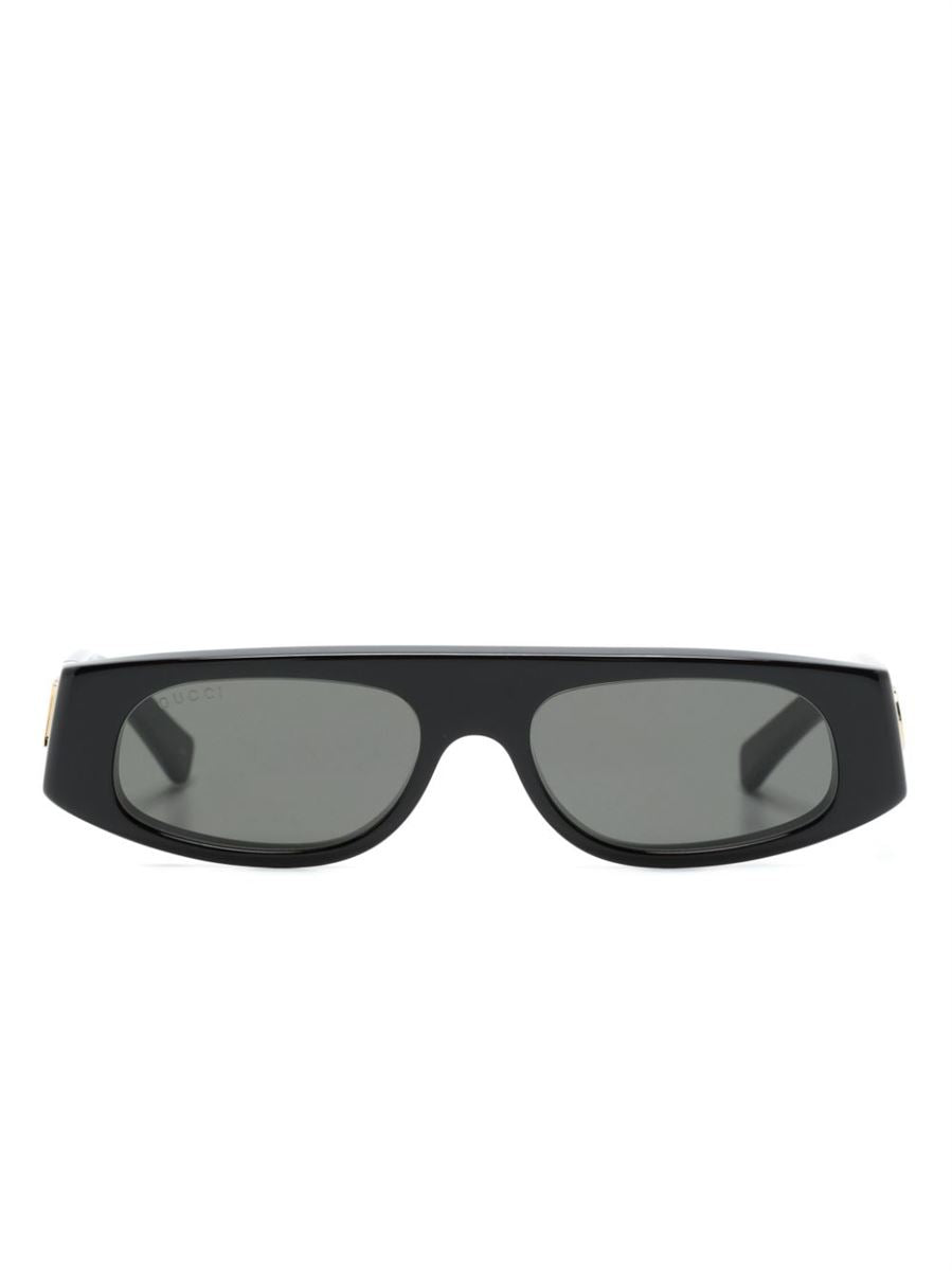 OVAL-FRAME SUNGLASSES -  GUCCI -  Verso