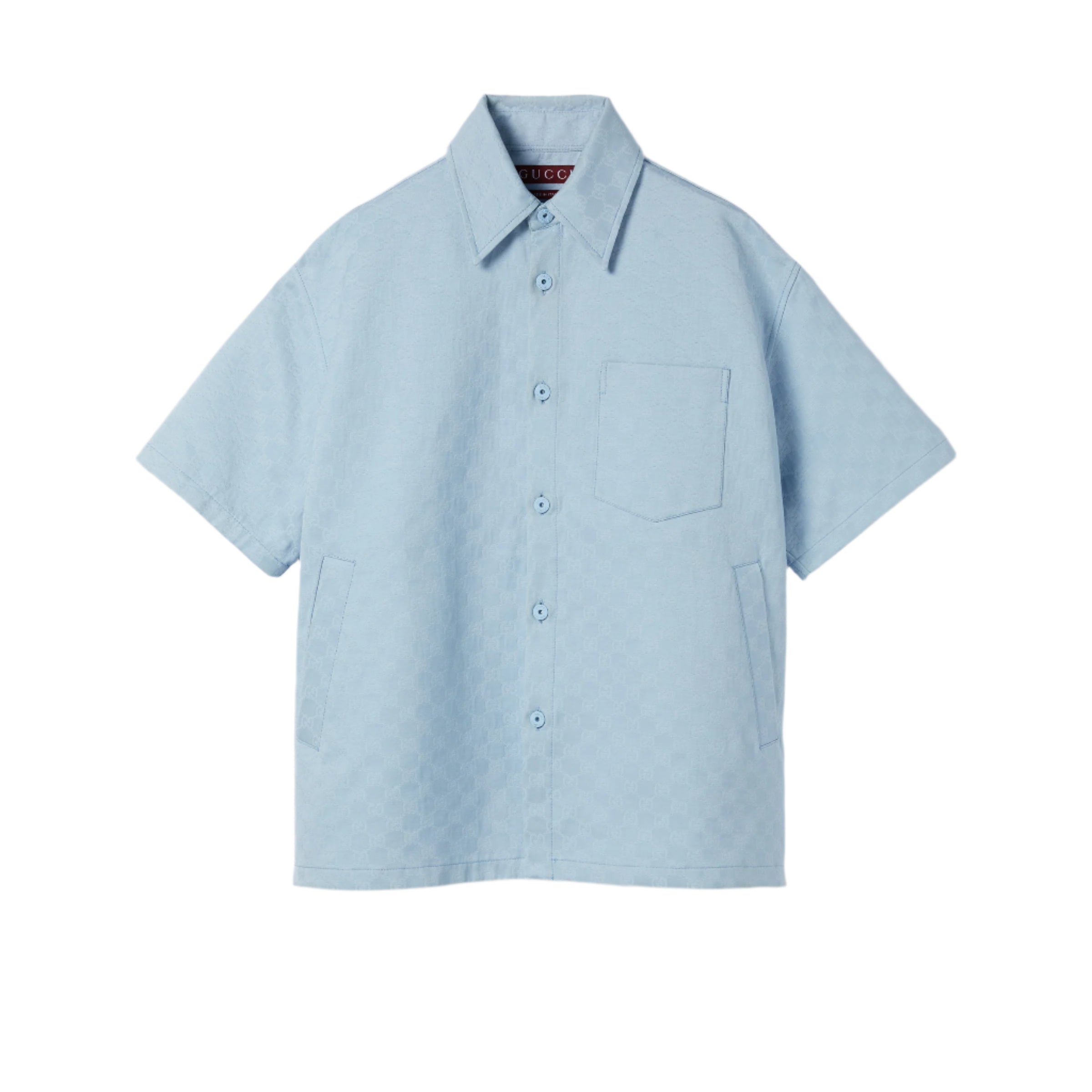 OVERSIZE GG COTTON SHIRT -  GUCCI -  Verso