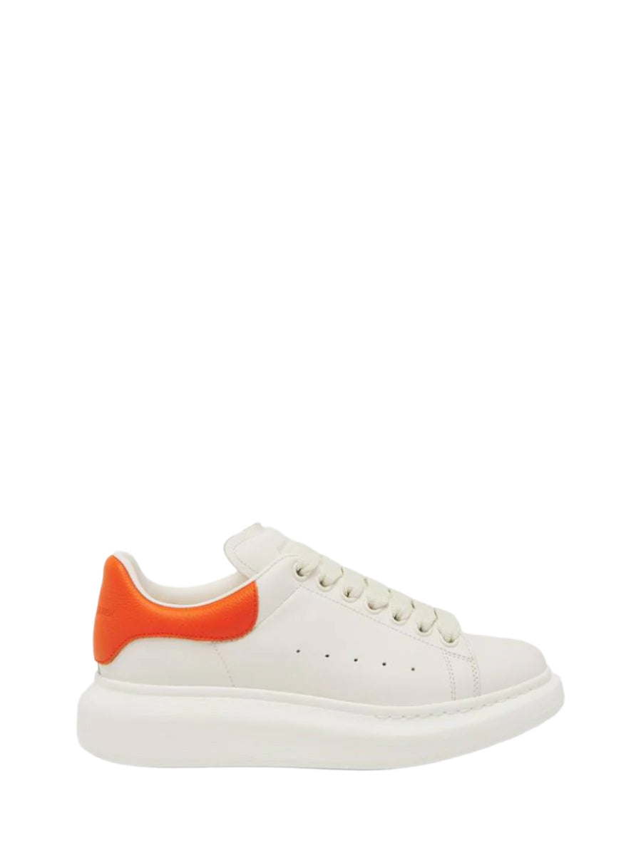 OVERSIZED SNEAKER IN OFF WHITE/ORANGE -  A. MCQUEEN -  Verso