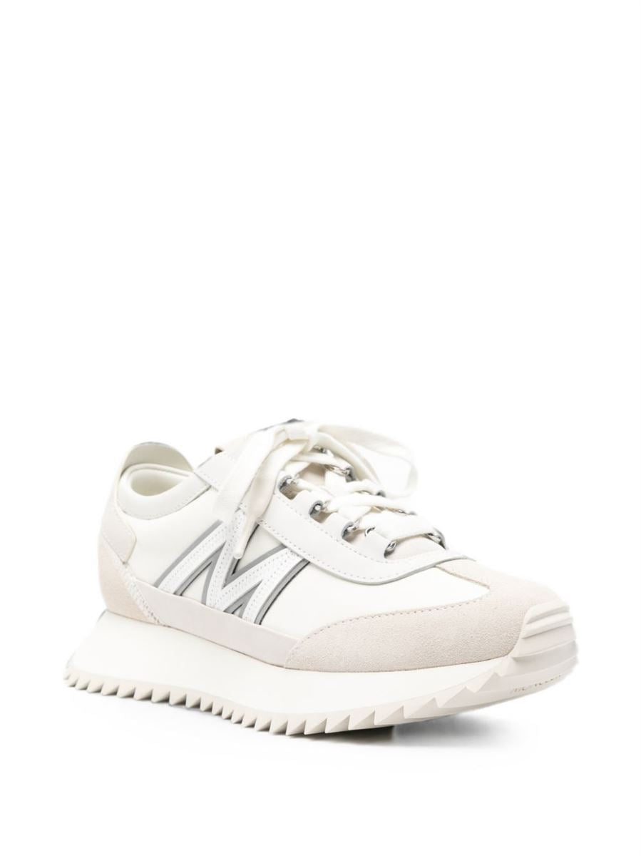 Pacey2 suede & nubuck trainers-MONCLER-Verso