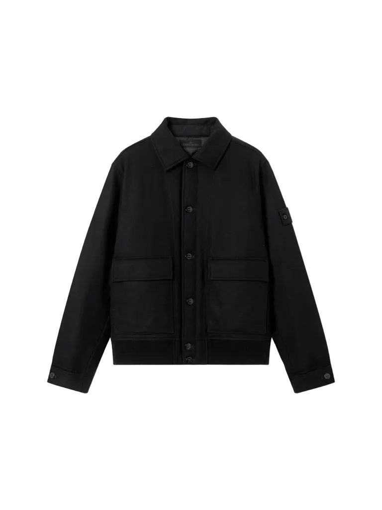 Padded coach jacket with anti-drop-STONE ISLAND-311351-S-Verso