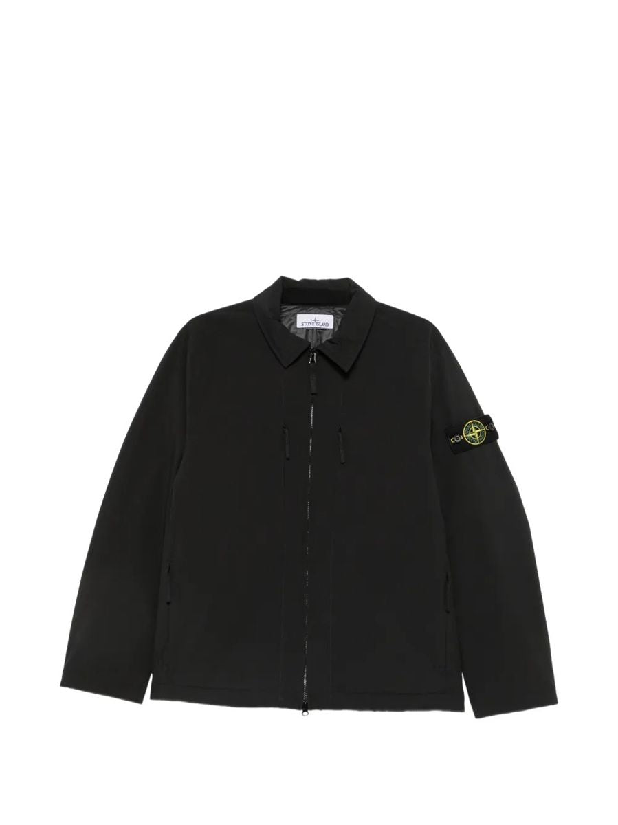Padded coach jacket with wind- and water-resistant membrane-STONE ISLAND-311363-S-Verso