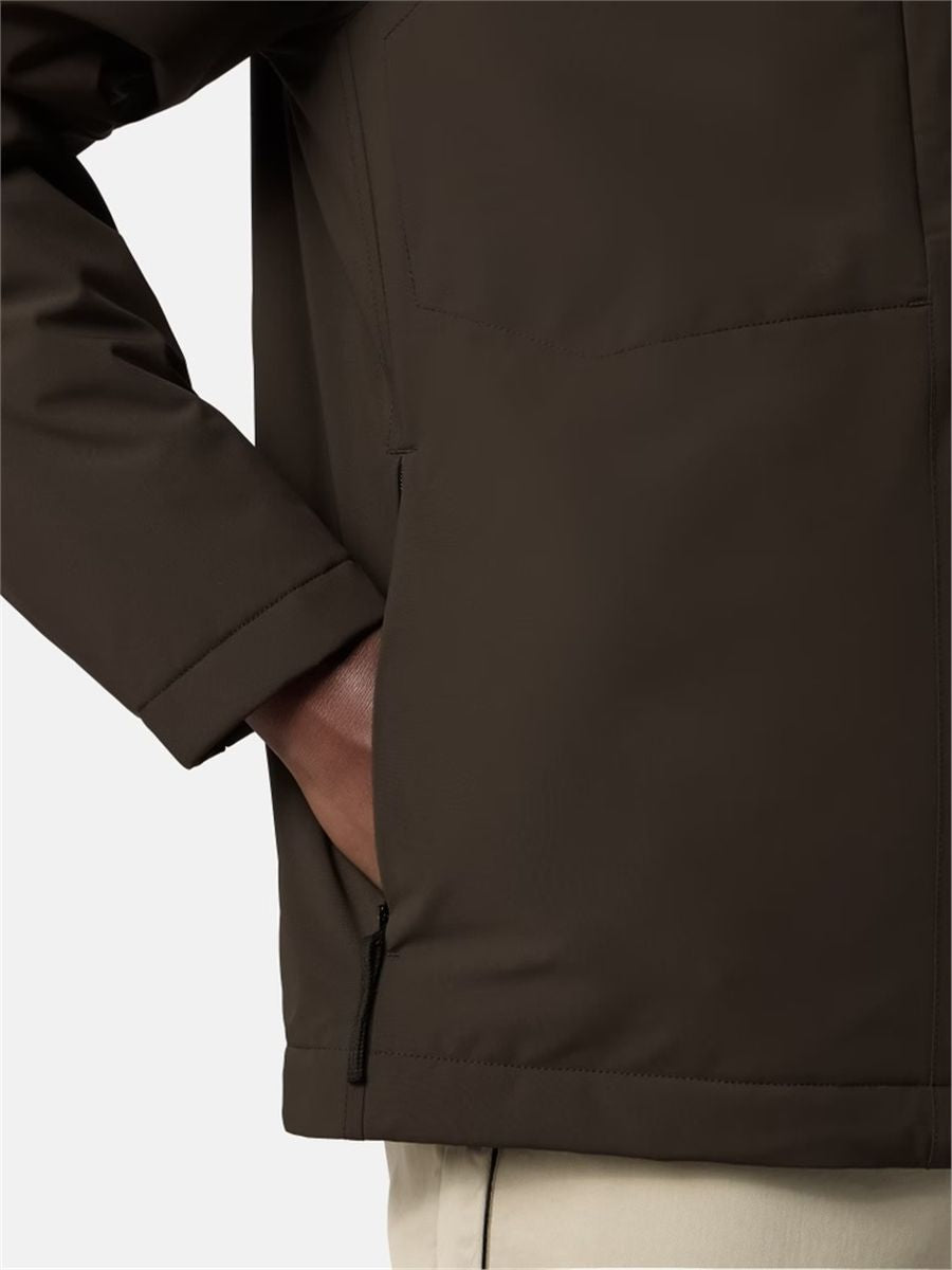 Padded coach jacket with wind- and water-resistant membrane-STONE ISLAND-Verso