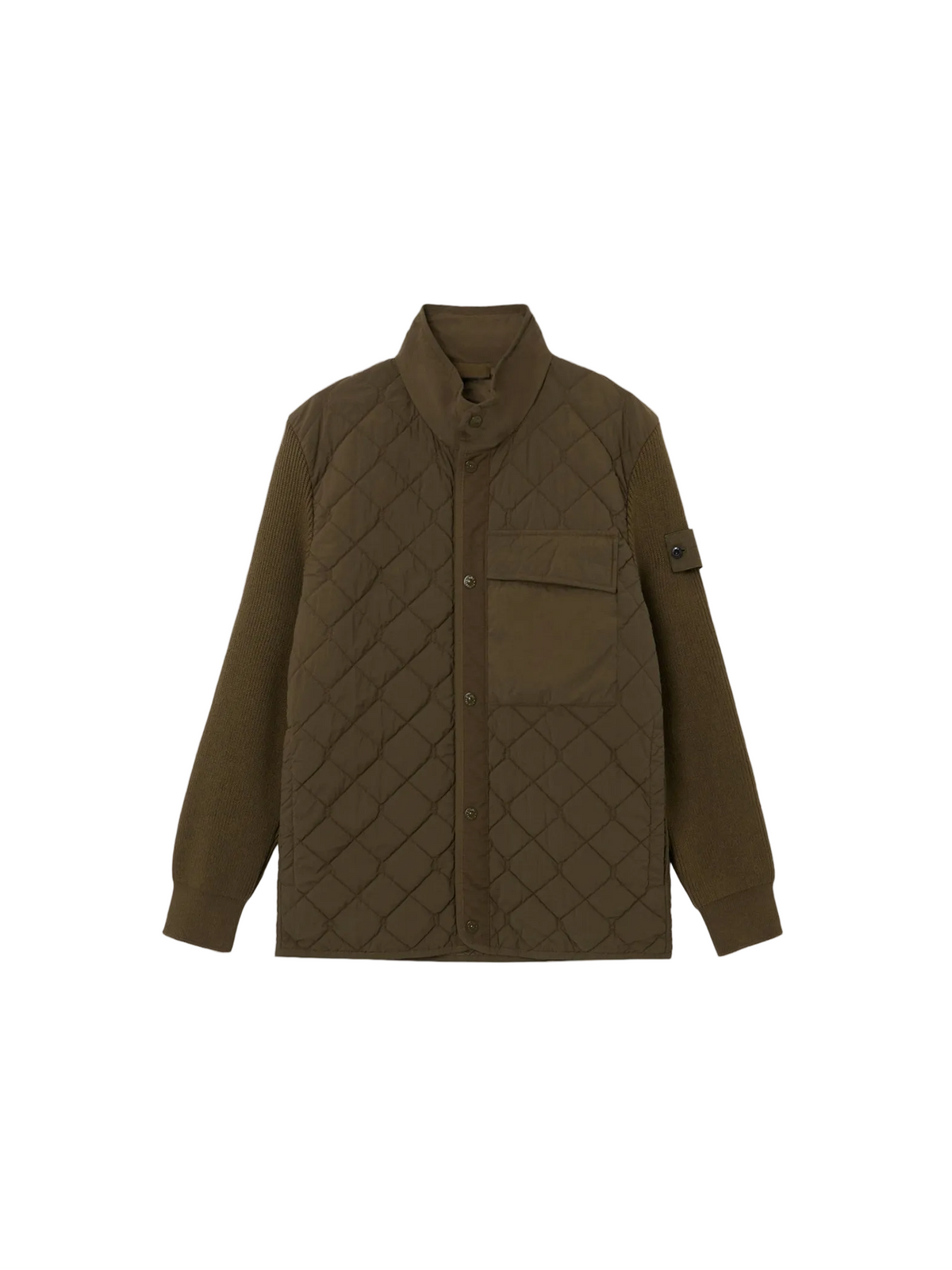 Padded jacket with anti-drop finish-STONE ISLAND-311456-XS-Verso