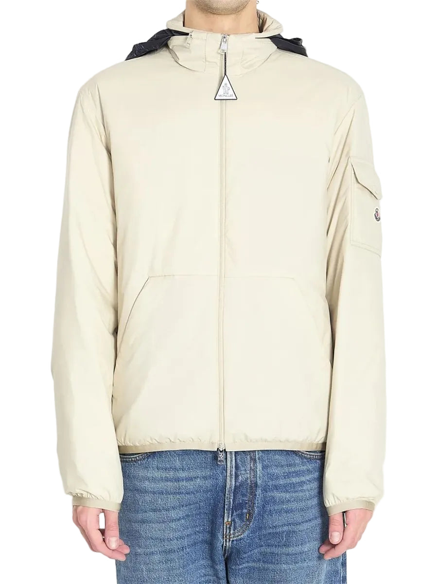Padded logo patch jacket-MONCLER-Verso