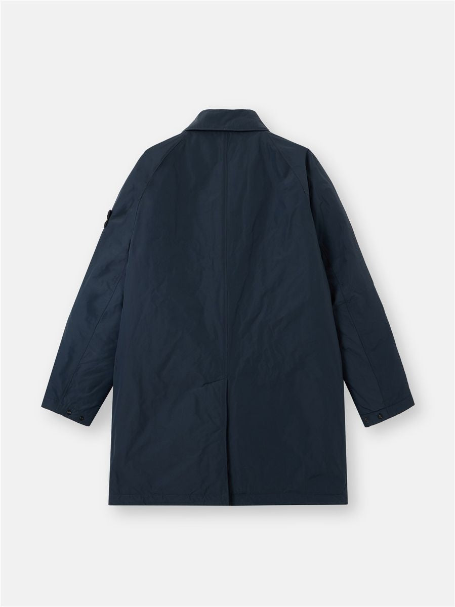 Padded long coat with anti-drop-STONE ISLAND-Verso