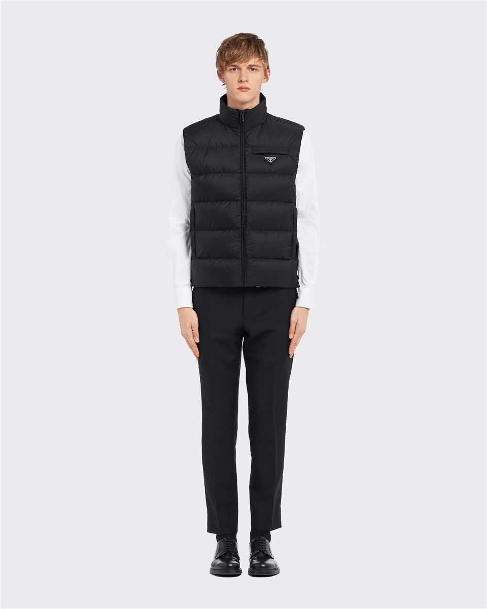 Padded re-nylon vest-PRADA-Verso