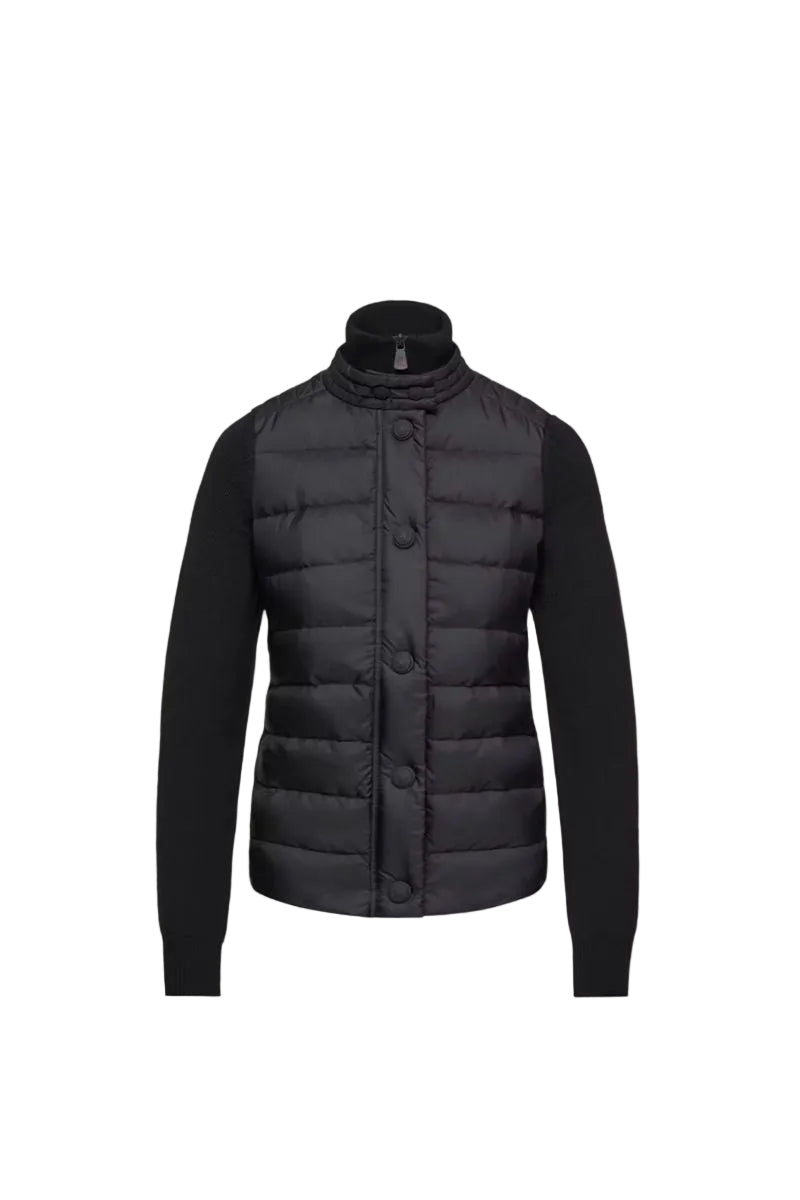 Padded wool blend cardigan-MONCLER-312674-XS-Verso