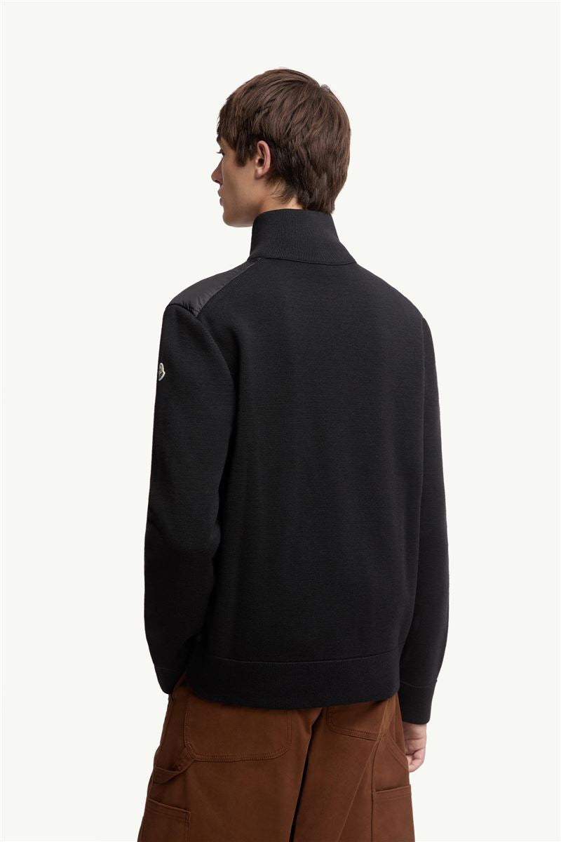 padded zip-up cardigan-MONCLER-Verso