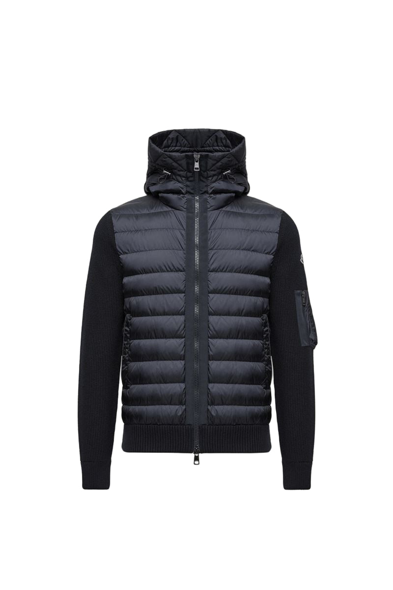 padded zip-up cardigan-MONCLER-Verso