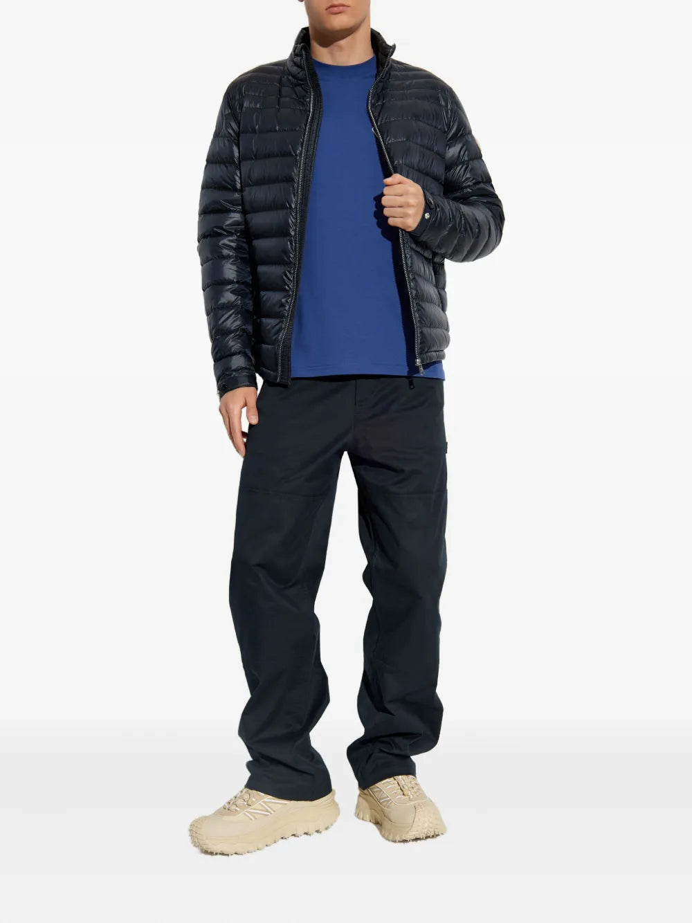 Padded zip-up jacket-MONCLER-Verso
