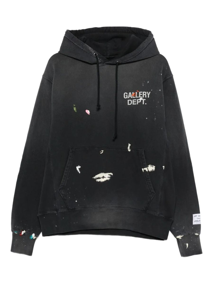 Paint logo hoodie-GALLERY DEPT.-Verso