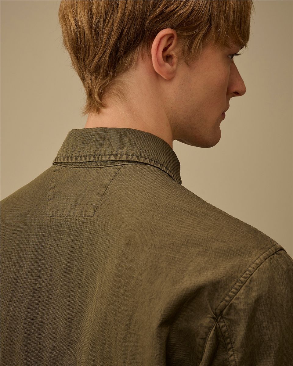 Panama-r zipped lens overshirt-C.P. COMPANY-Verso