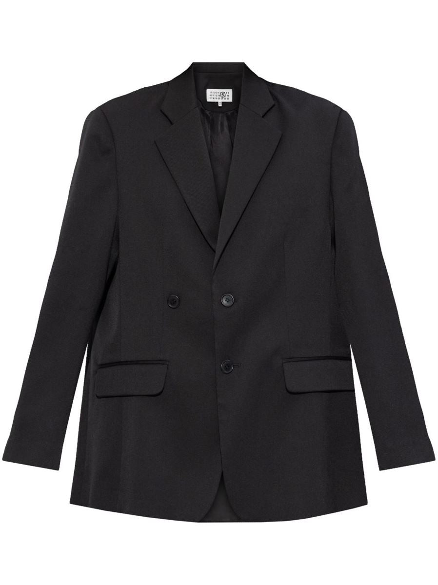 panelled jacket-MM6-Verso