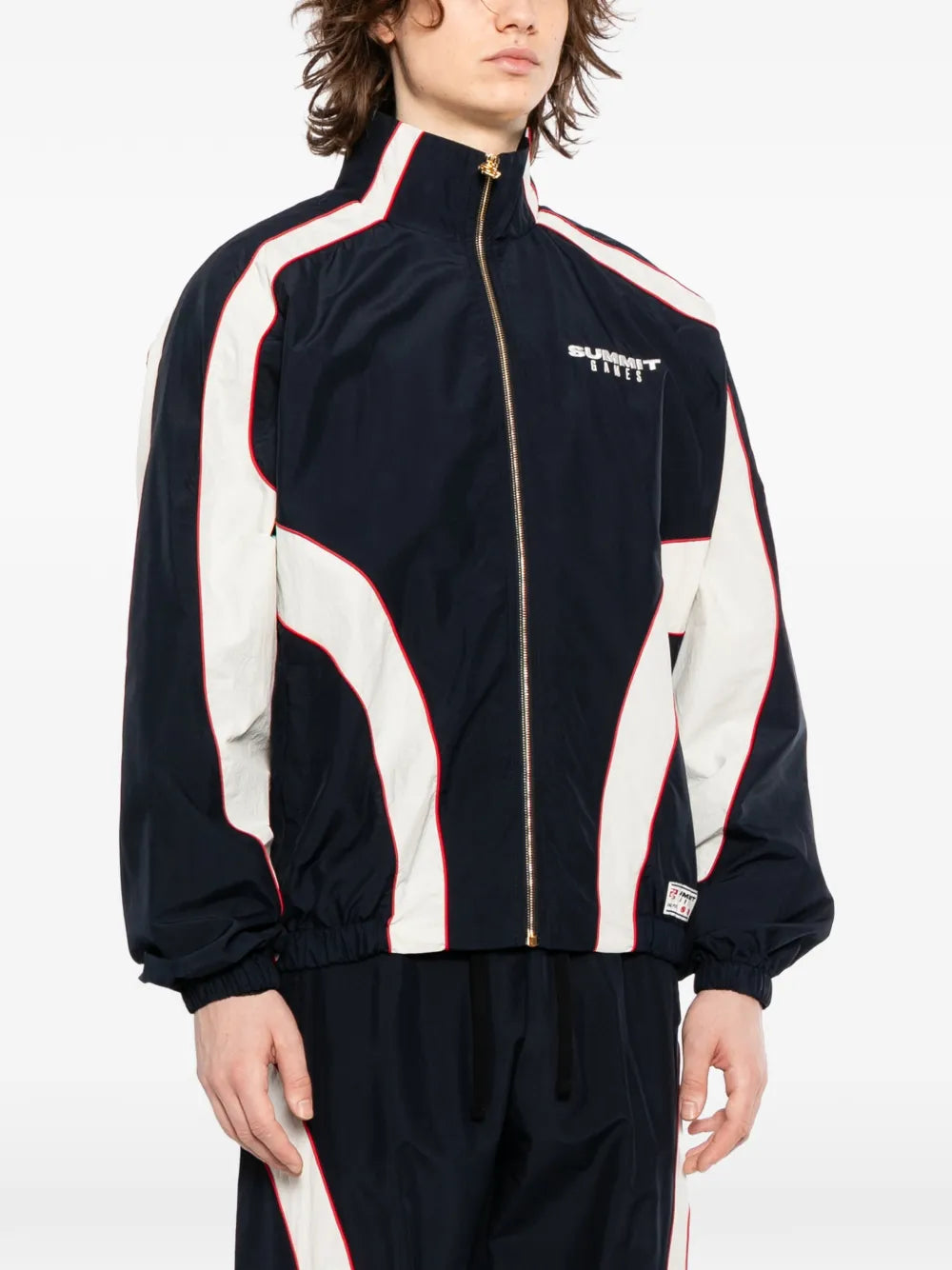 Panelled jacket-SUMMER GAMES-Verso