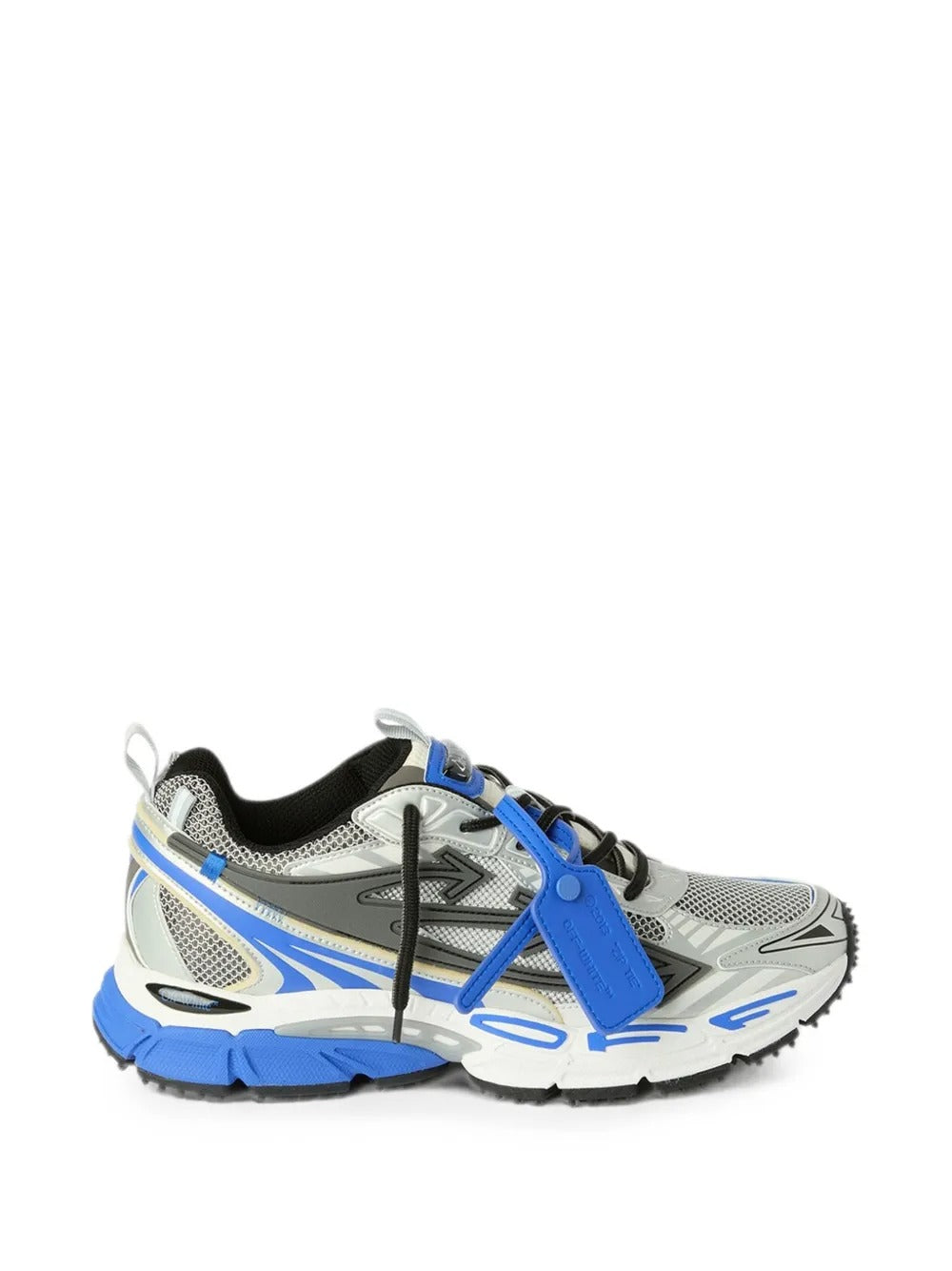 Panelled lace-up sneakers-OFF-WHITE-Verso