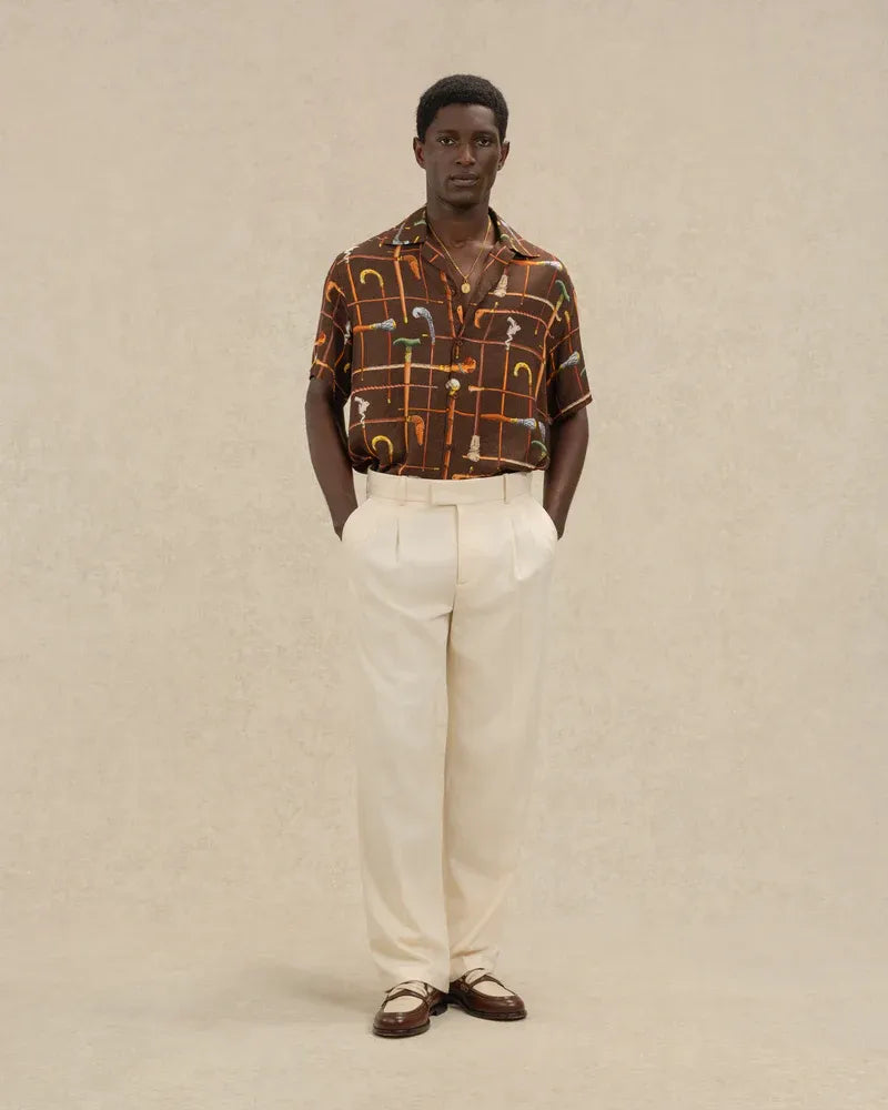 Pantalon golfeur viscose-DRÔLE DE MONSIEUR-Verso