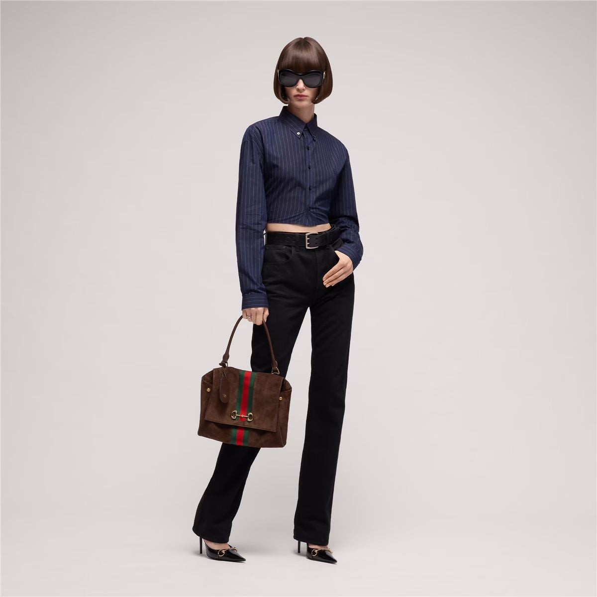 Paparazzo medium top handle bag-GUCCI-Verso