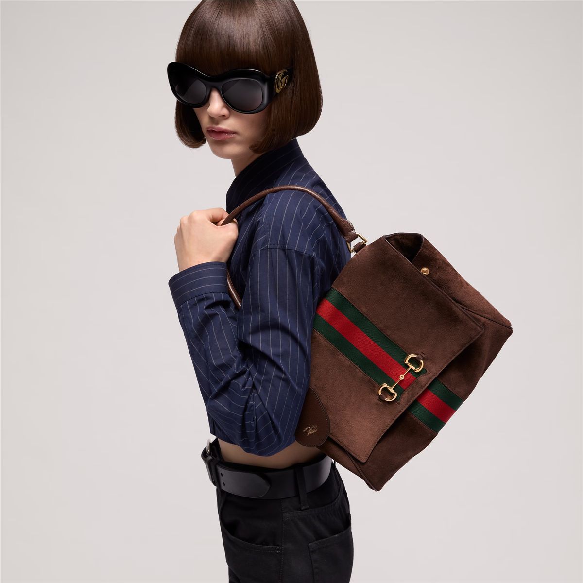 Paparazzo medium top handle bag-GUCCI-Verso