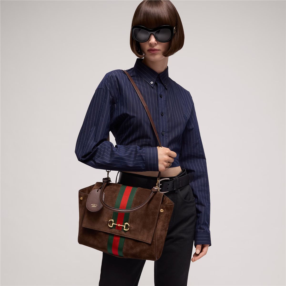 Paparazzo medium top handle bag-GUCCI-Verso