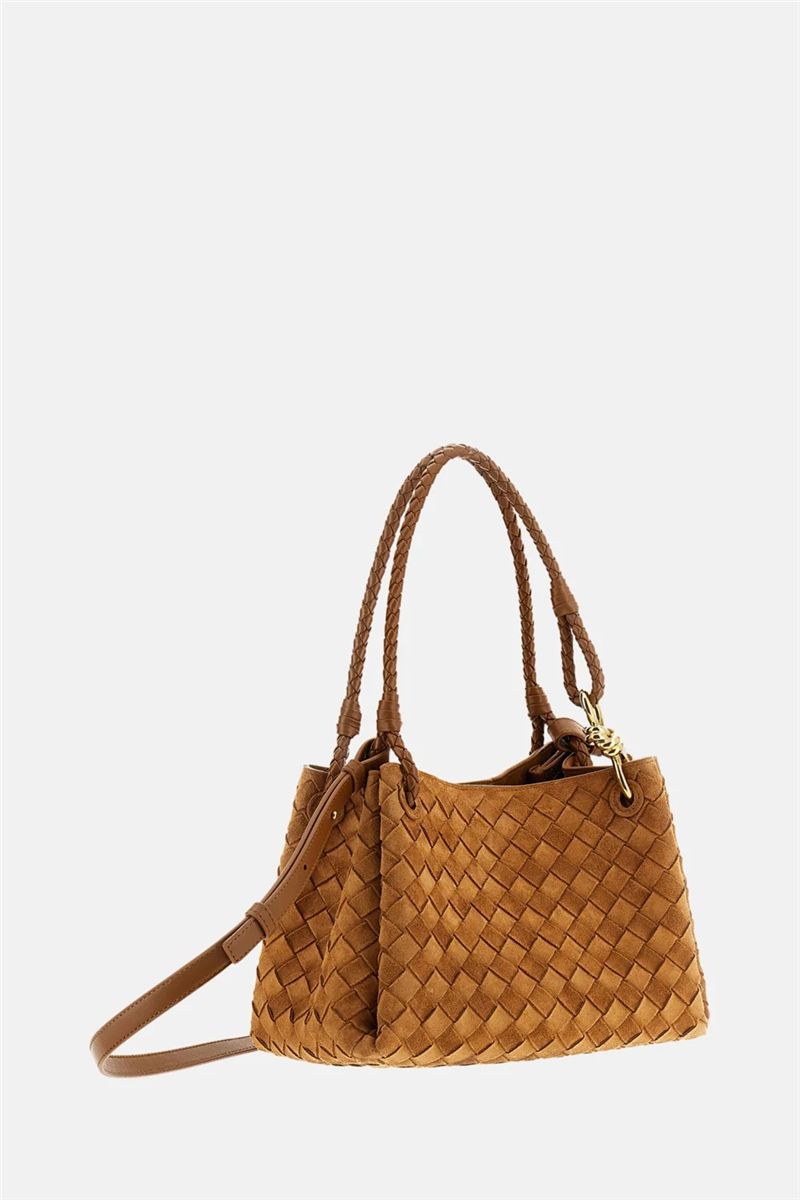 Parachute medium bag-BOTTEGA VENETA-Verso