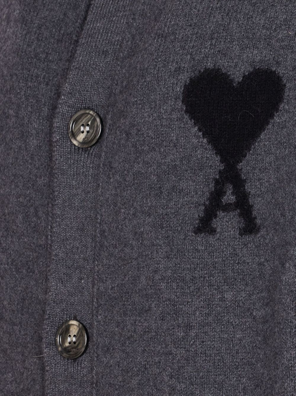 Paris ami de coeur button-up cardigan-AMI-Verso