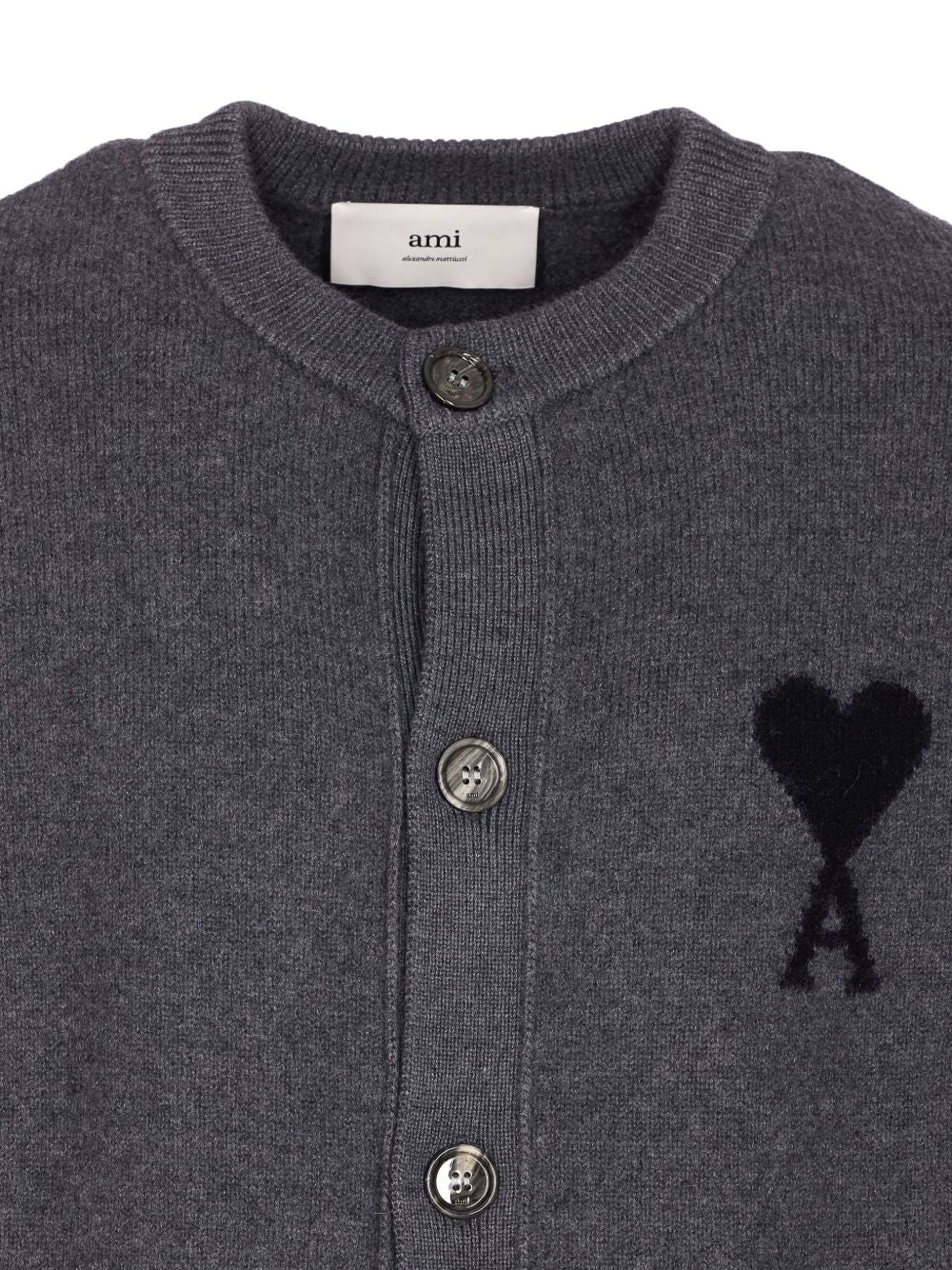 Paris ami de coeur button-up cardigan-AMI-Verso