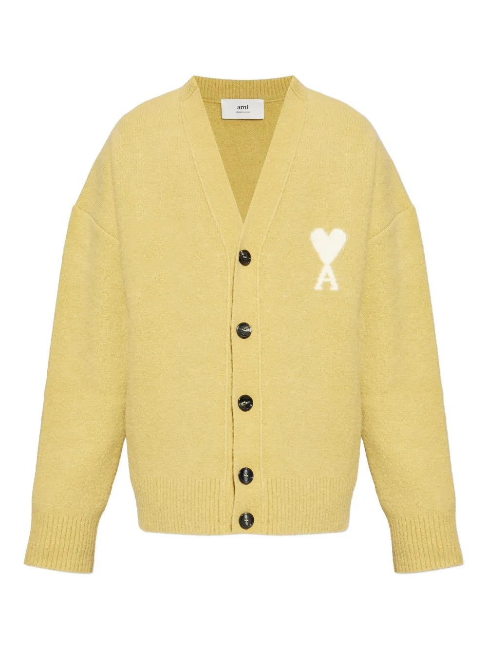 Paris Ami de coeur logo cardigan-AMI-Verso