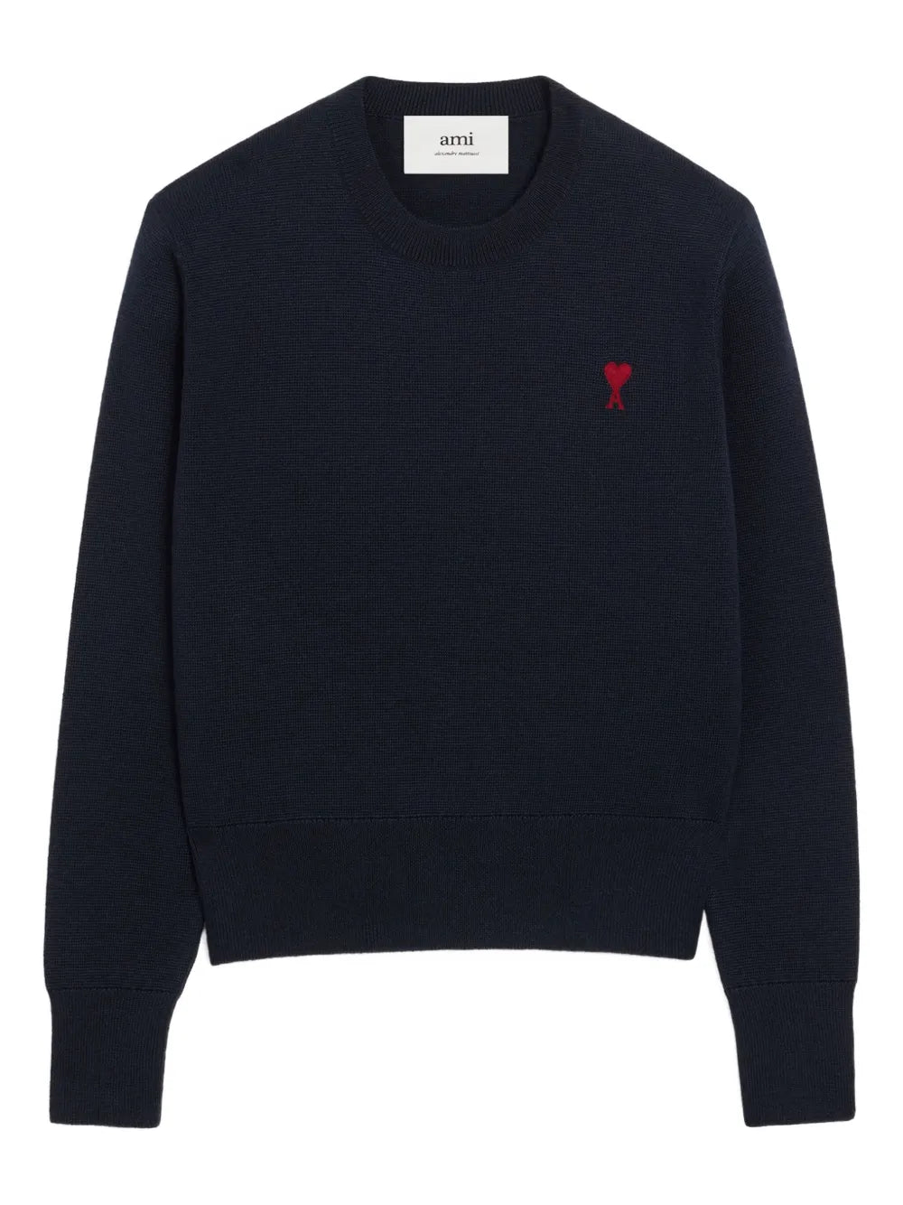 Paris Ami de Coeur Wool Crew-neck Sweater-AMI-Verso