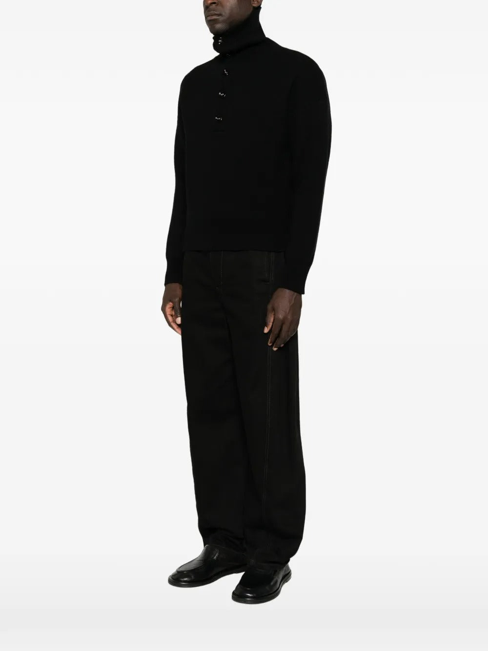 Paris button-up sweater-AMI-Verso