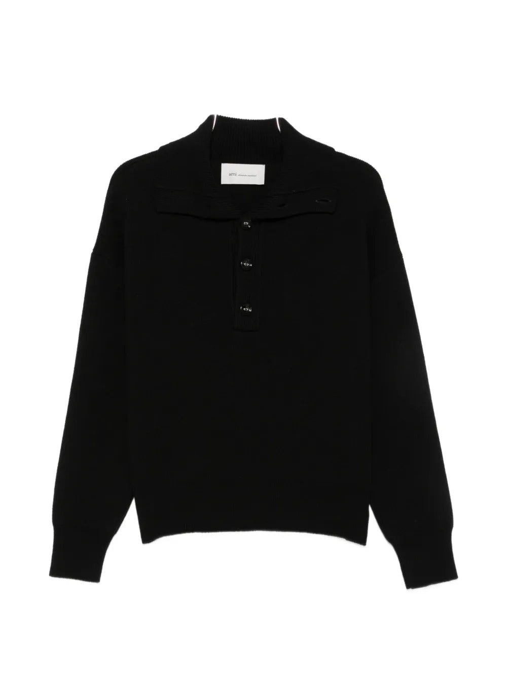Paris button-up sweater-AMI-309712-XS-Verso