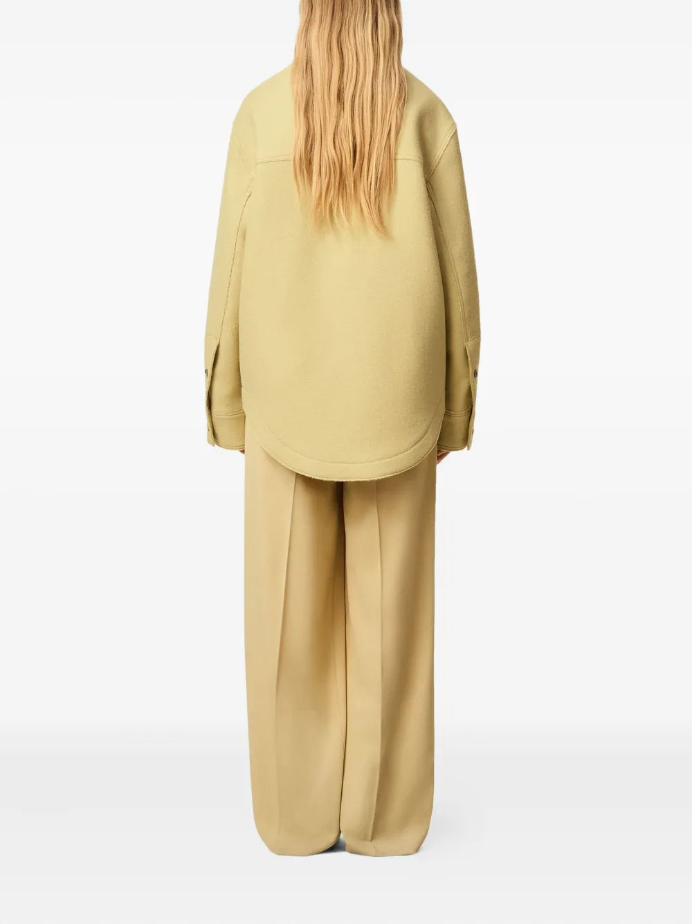 Paris Button-up Wool Jacket-AMI-Verso