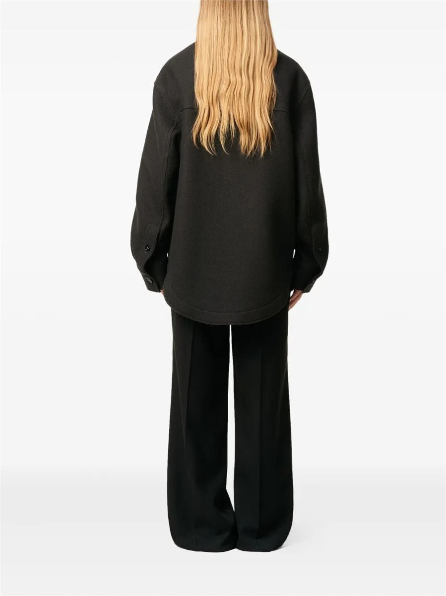 Paris button-up wool jacket-AMI-Verso