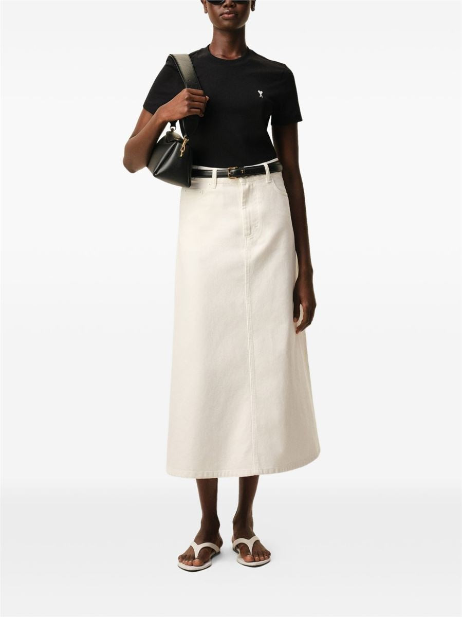 Paris coeur embroidered t-shirt-AMI-Verso