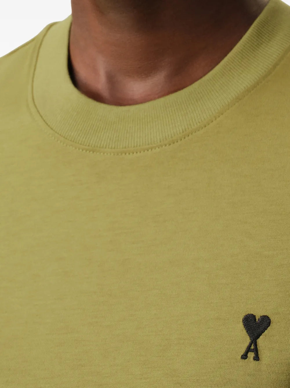 Paris coeur embroidered t-shirt-AMI-Verso