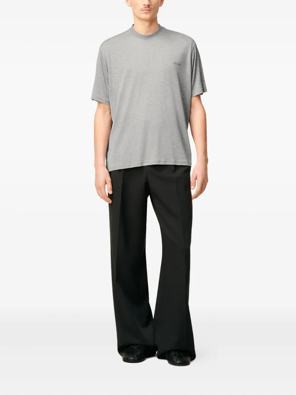Paris cotton short-sleeve t-shirt-AMI-Verso