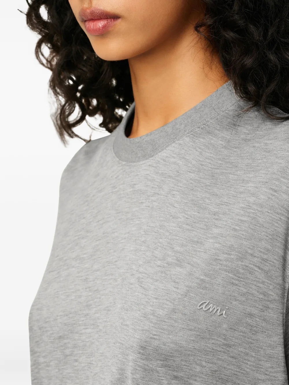 Paris cotton short-sleeve t-shirt-AMI-Verso