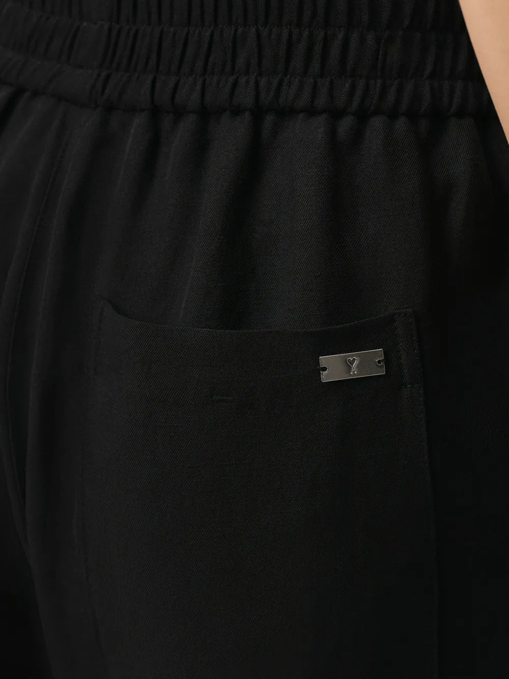 Paris elasticated waist trousers-AMI-Verso